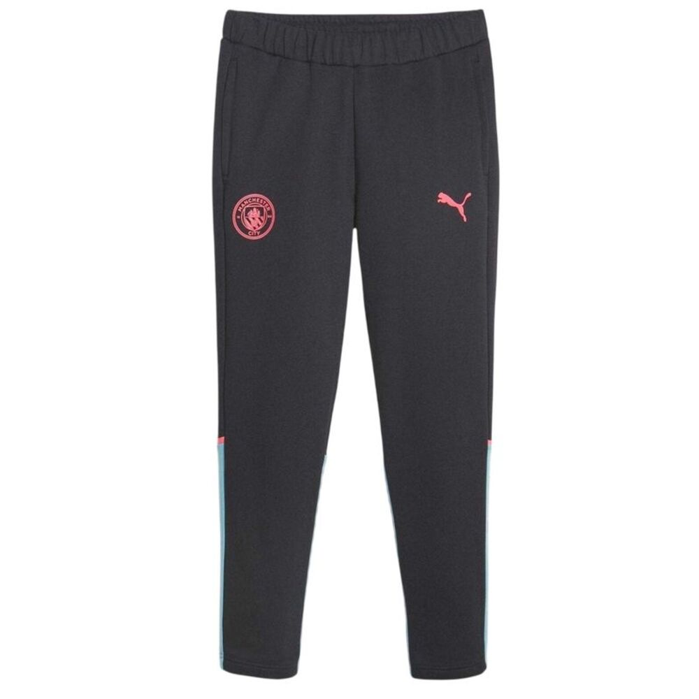 Puma Mens Casuals Manchester City FC Tracksuit Bottoms / Dark Navy